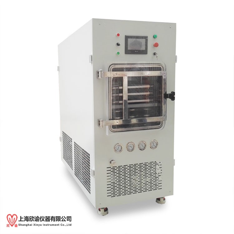 上海欣諭2025款中試型凍干機XY-FD-S2普通型真空冷凍干燥機實驗室摸索凍干工藝用冷凍干燥機，冰凍干燥機，冷凍干燥儀